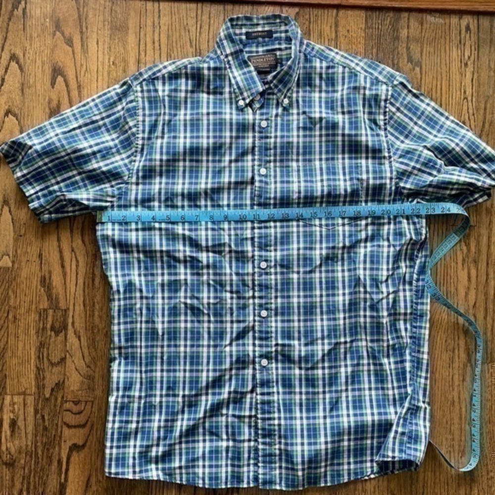Pendleton Short Sleeve Plaid‎ Button Up